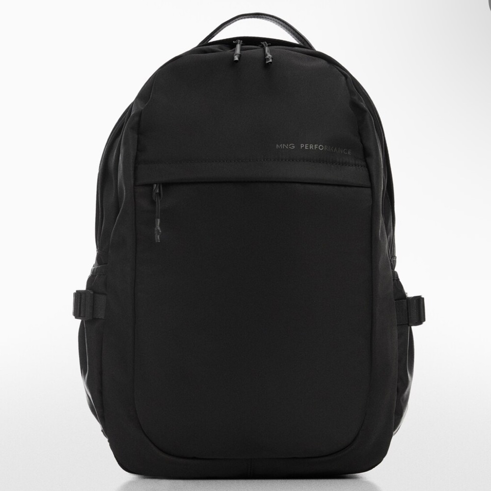 NWT Mango Performance Collection Unisex Laptop Multi-Pocket Nylon Backpack